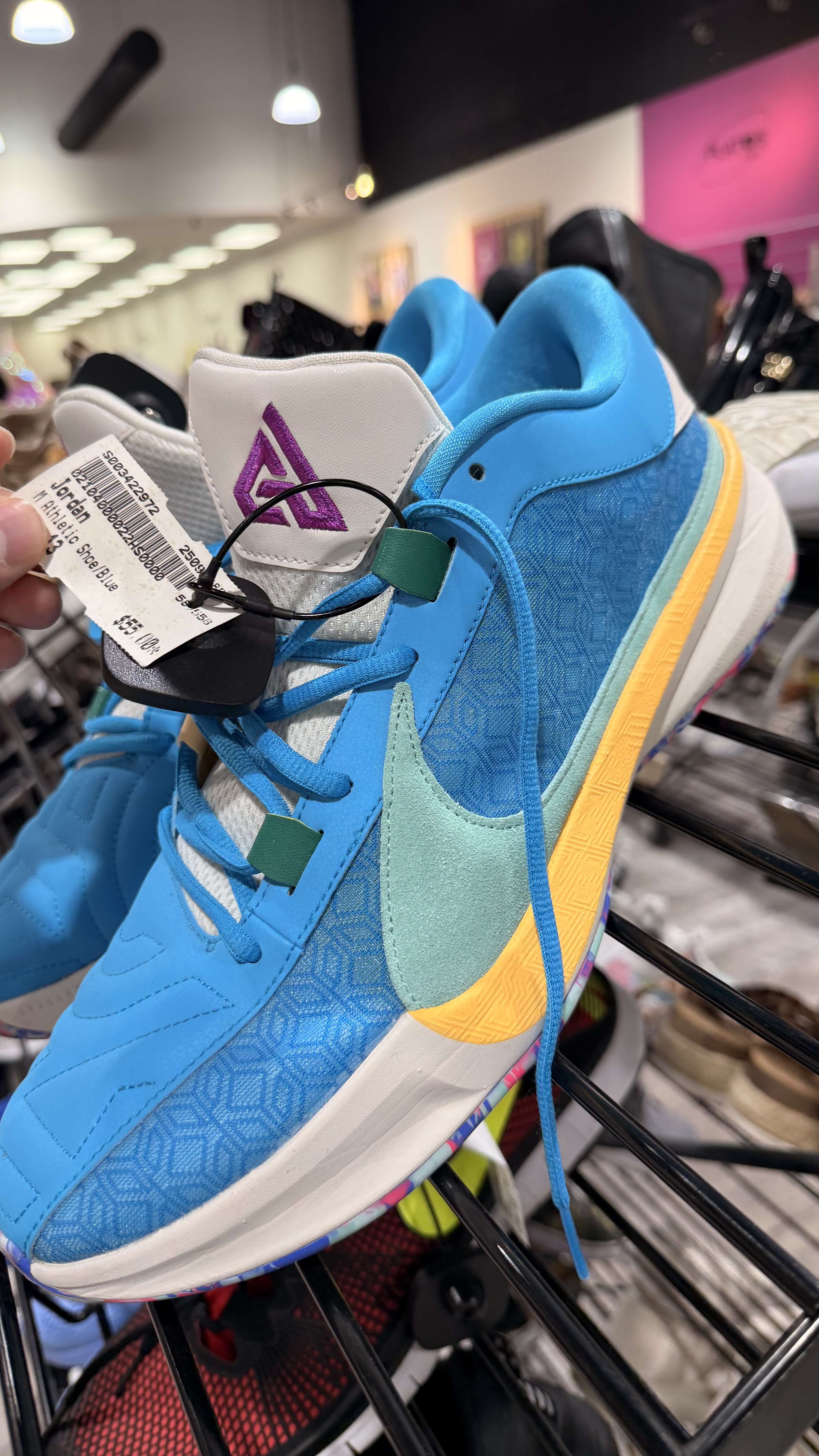 Blue Athletic Shoes 3