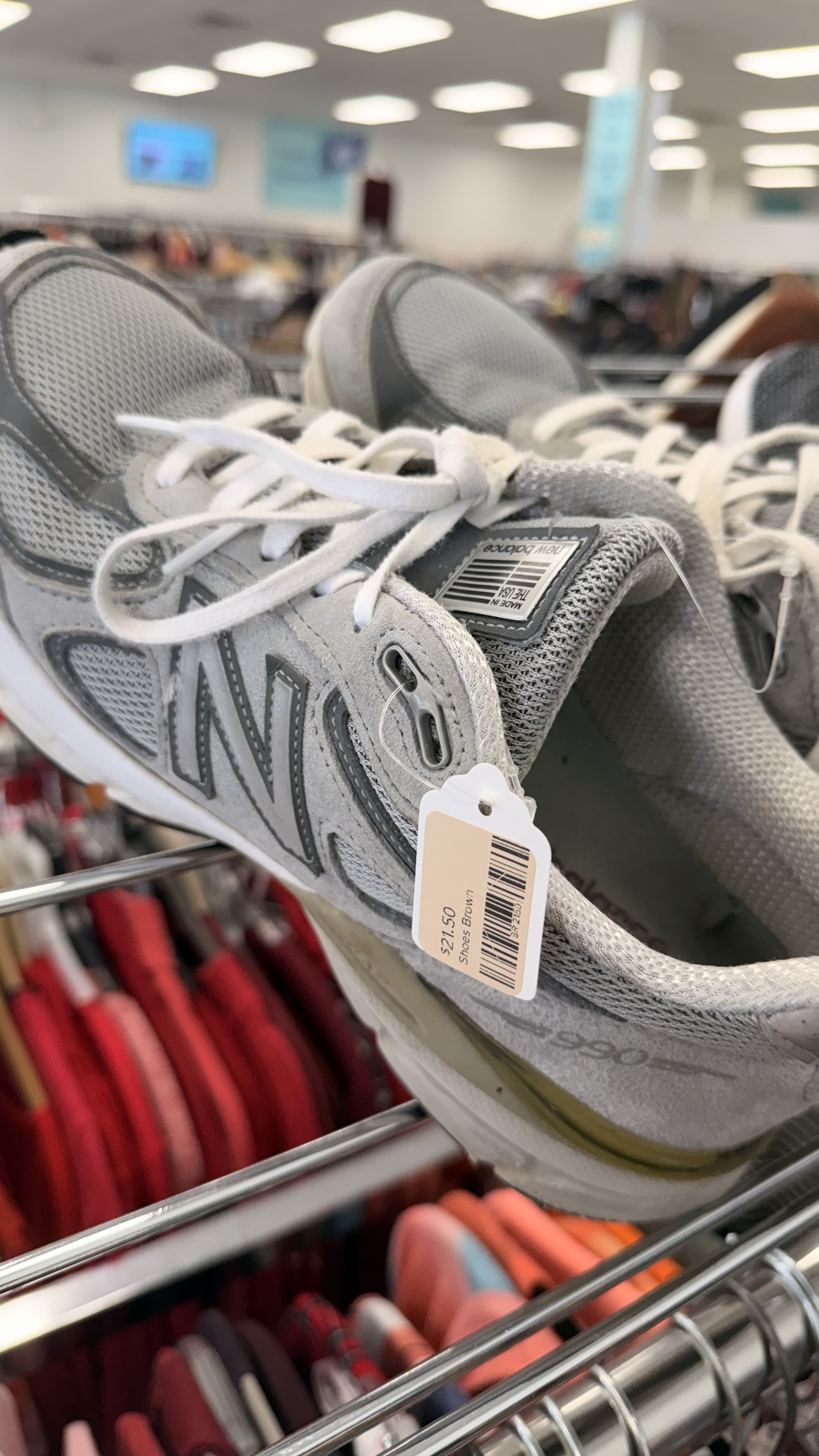 New Balance Sneakers Grey Lightweight